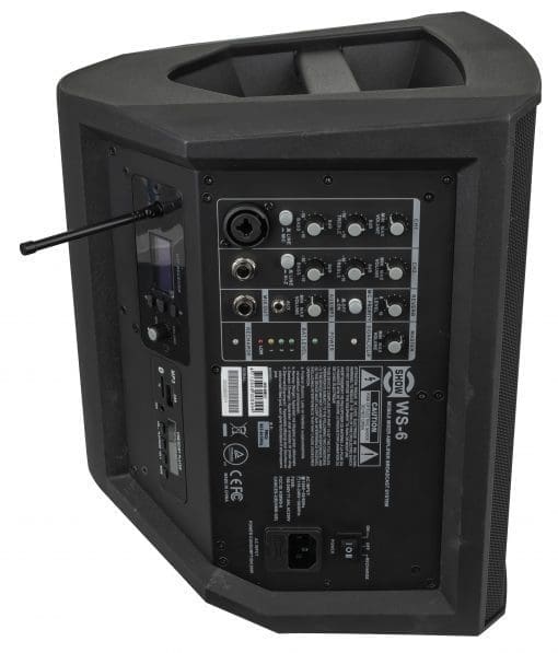 DAP PSS-106 Battery Speaker with Wireless Handheld Mic Audio J&H licht en geluid 2