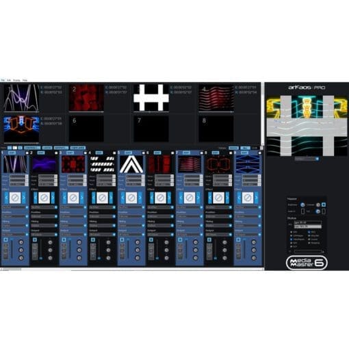 Arkaos MediaMaster Pro 6 Audiovisueel J&H licht en geluid 4