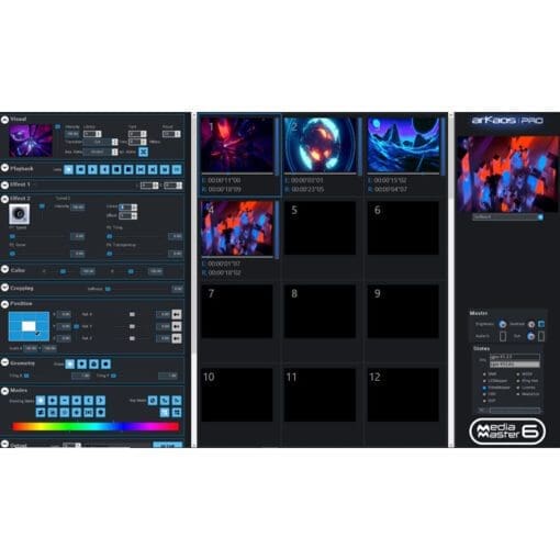 Arkaos MediaMaster Pro 6 Audiovisueel J&H licht en geluid 9