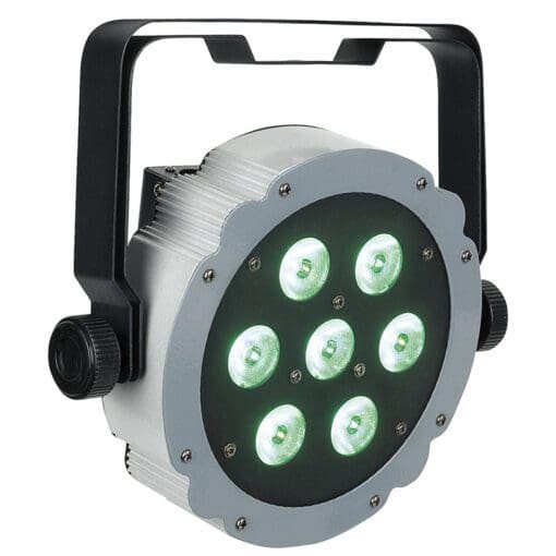 Showtec Compact Par 7 Tri, 7 RGB leds Entertainment- verlichting J&H licht en geluid 7