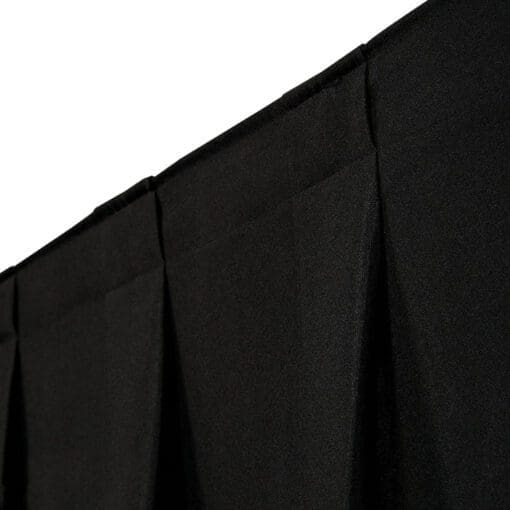 Showtec Gordijn voor het Pipes & Drapes systeem, zwart, 300 x 500 cm, 165 g/m2 Pipe & Drape J&H licht en geluid 2