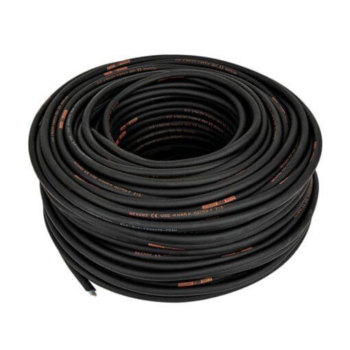 Titanex Neopreen kabel, 3 x 2,5 mm2, 100 meter op rol Kabels en aansluitingen J&H licht en geluid 2