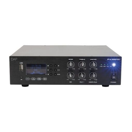 DAP PA-380TU 80 W 100 V Amplifier Audio J&H licht en geluid 5
