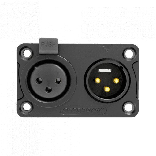 Seetronic XLR 3P In/Output Combination Chassis Aansluitingen en connectoren J&H licht en geluid