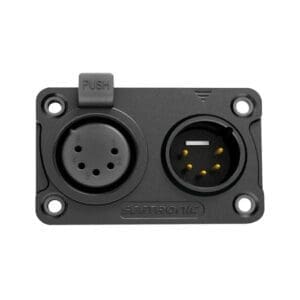 Seetronic XLR 5P In/Uitgang Combinatie Chassis Aansluitingen en connectoren J&H licht en geluid
