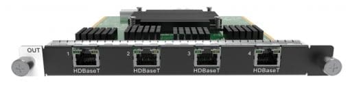 Novastar H Series 4x HDBaseT Uitgangskaart Audiovisueel J&H licht en geluid