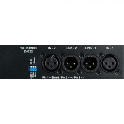 DAP SI-2.1800 2x 1800 W installatieversterker Audio J&H licht en geluid 4