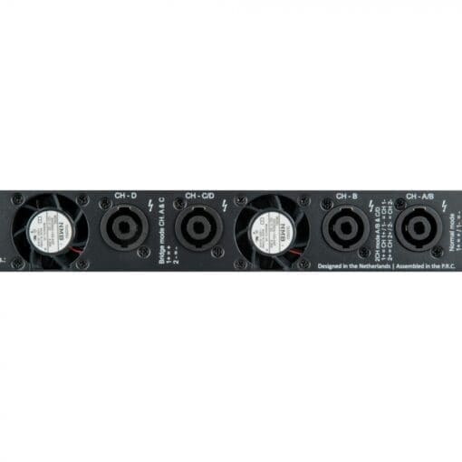 DAP SI-4.700 4x 700 W installatieversterker Audio J&H licht en geluid 5