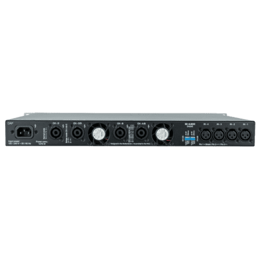 DAP SI-4.900 4x 900 W installatieversterker Audio J&H licht en geluid 2