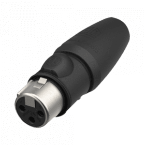 Neutrik XLR 3P Connector – female TOP Aansluitingen en connectoren J&H licht en geluid