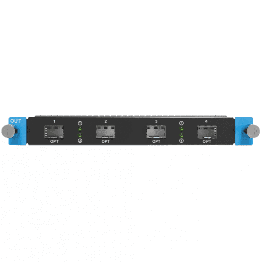 Novastar MX-Serie 4x 10G Fiber Uitgangskaart Audiovisueel J&H licht en geluid