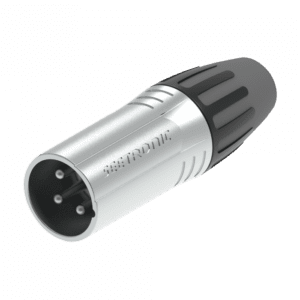 Seetronic XLR 3P Connector – male Aansluitingen en connectoren J&H licht en geluid