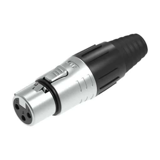 Seetronic XLR 3P Connector – female Aansluitingen en connectoren J&H licht en geluid