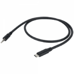 DAP N-CON Mini XLR Plug, 4 polig, nikkel, female, zwart eindkapje Aansluitingen en connectoren J&H licht en geluid 4