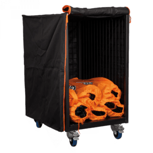 Wentex Trolley Cover Pipe & Drape hardware J&H licht en geluid