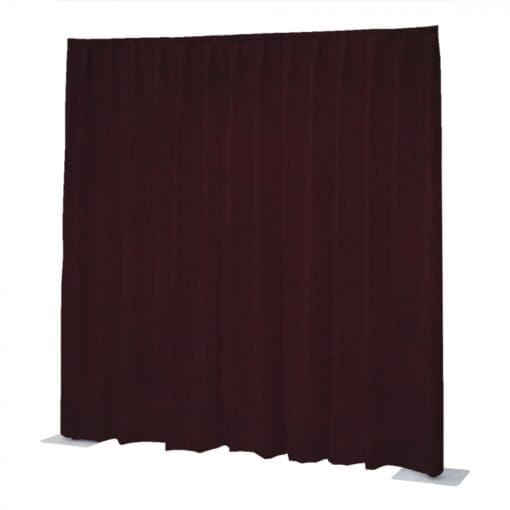 Wentex P&D Curtain Napoli Velvet Pipe & Drape Gordijnen Imperial J&H licht en geluid